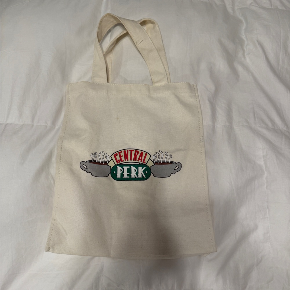 Central Perk Canvas Tote Bag